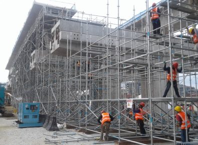 Scaffolding contracting